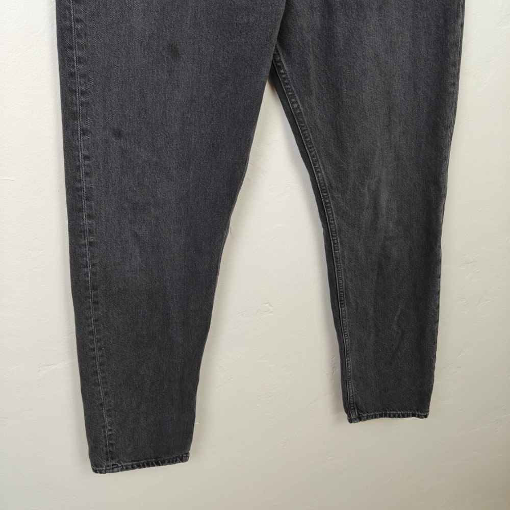 COS Mens Pillar Jeans 32x32 Charcoal Grey Denim Straight Leg Minimalist Normcore - Picture 5 of 11